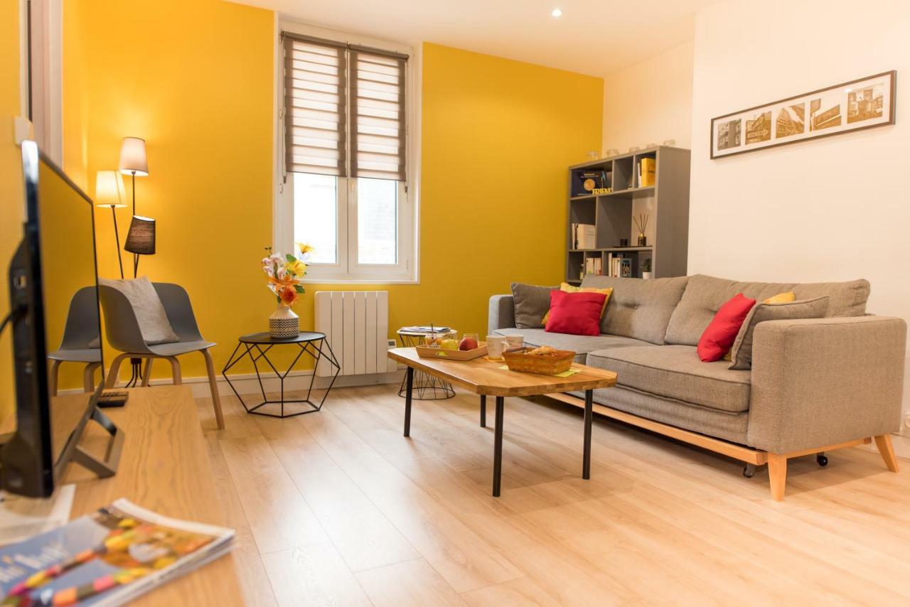 Appartement Elegant & Ensoleille - Centre-Ville 르아브르 외부 사진