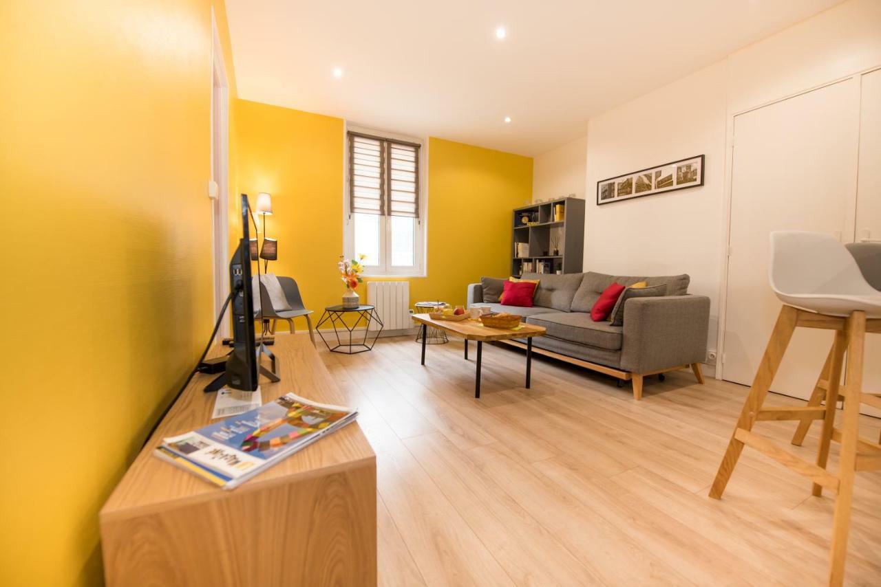 Appartement Elegant & Ensoleille - Centre-Ville 르아브르 외부 사진